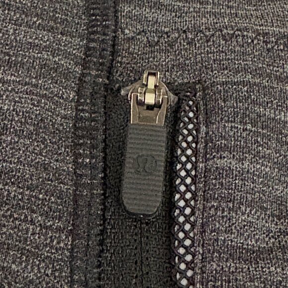 Lululemon Inspire Tight II 25" Heathered Black Luxtreme Mesh Running Leggings 6 - Picture 10 of 12